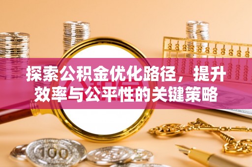西贡探索公积金优化路径，提升效率与公平性的关键策略