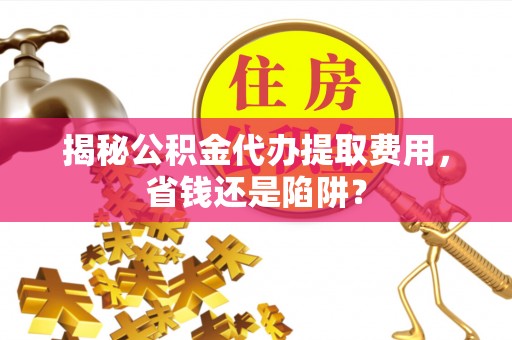 西贡揭秘公积金代办提取费用，省钱还是陷阱？